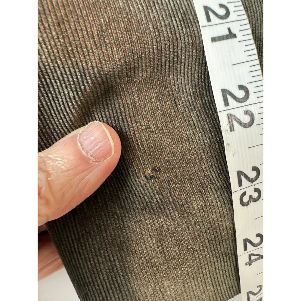 Rizzoli Uomo Rome Corduroy Blazer Size 46 Brown Italian Victory Outreach Int'l